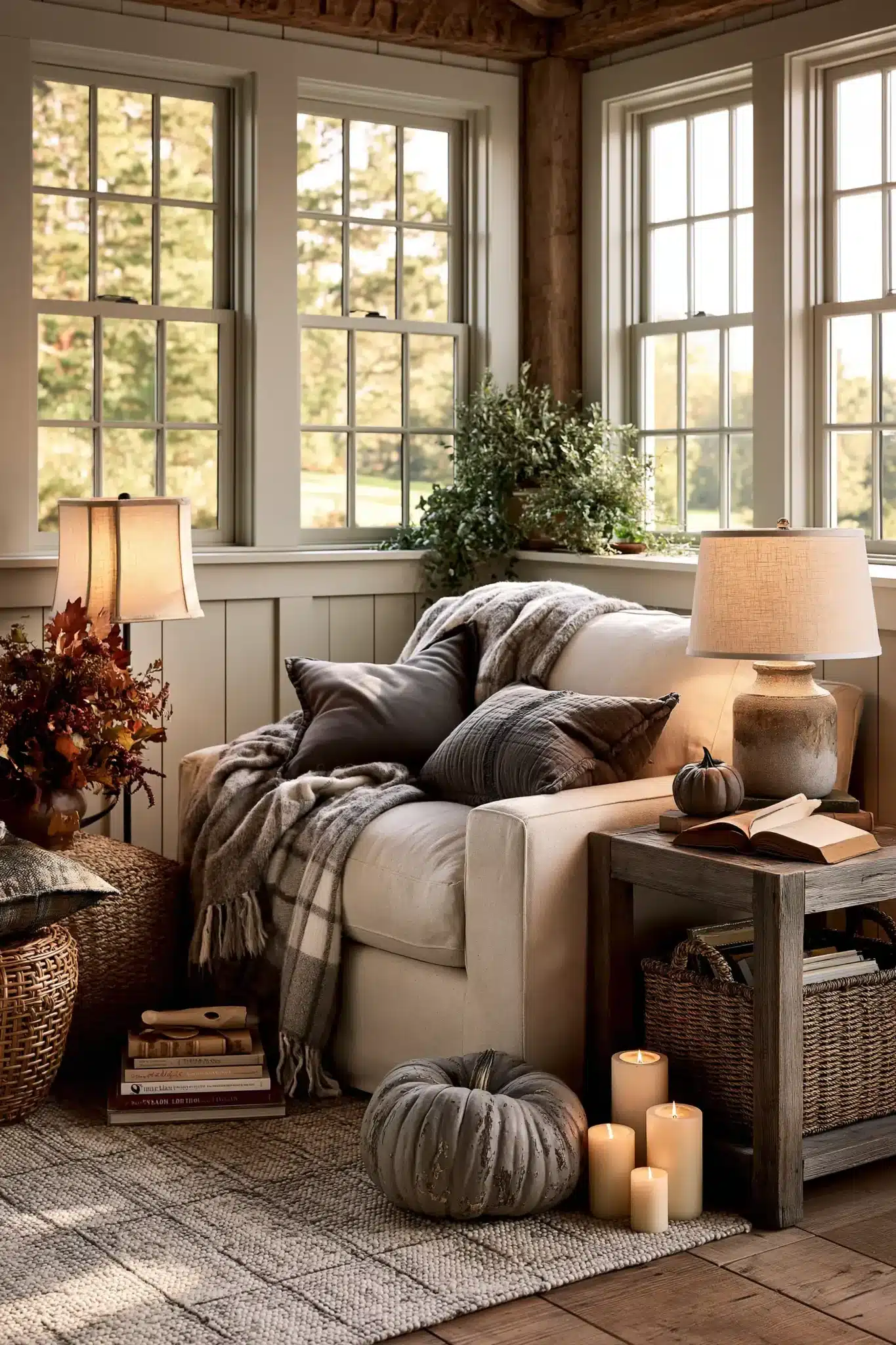 29 Fall Halloween Decor Ideas for a Season That Blends Both Holidays fall halloween decor