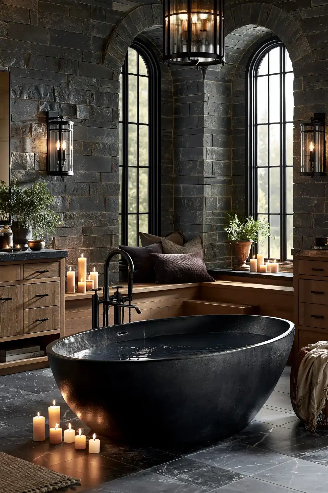 29 Gothic Bathroom Ideas for a Room With Real Atmosphere gothic bathroom