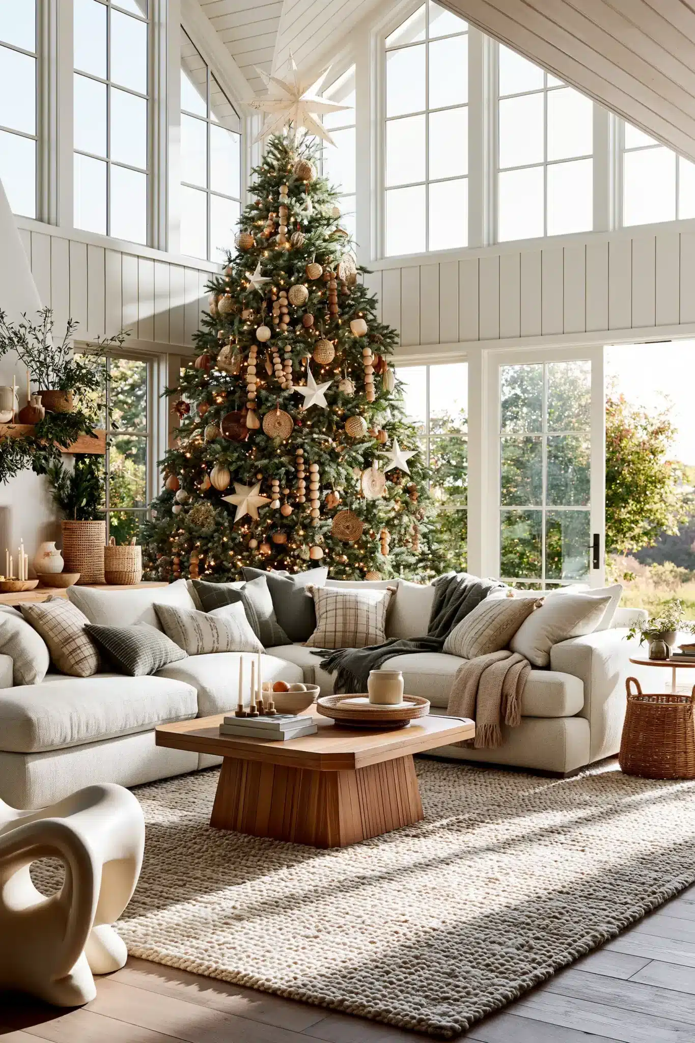 29 Boho Christmas Decor Ideas That Mix the Handmade and the Worn boho christmas decor