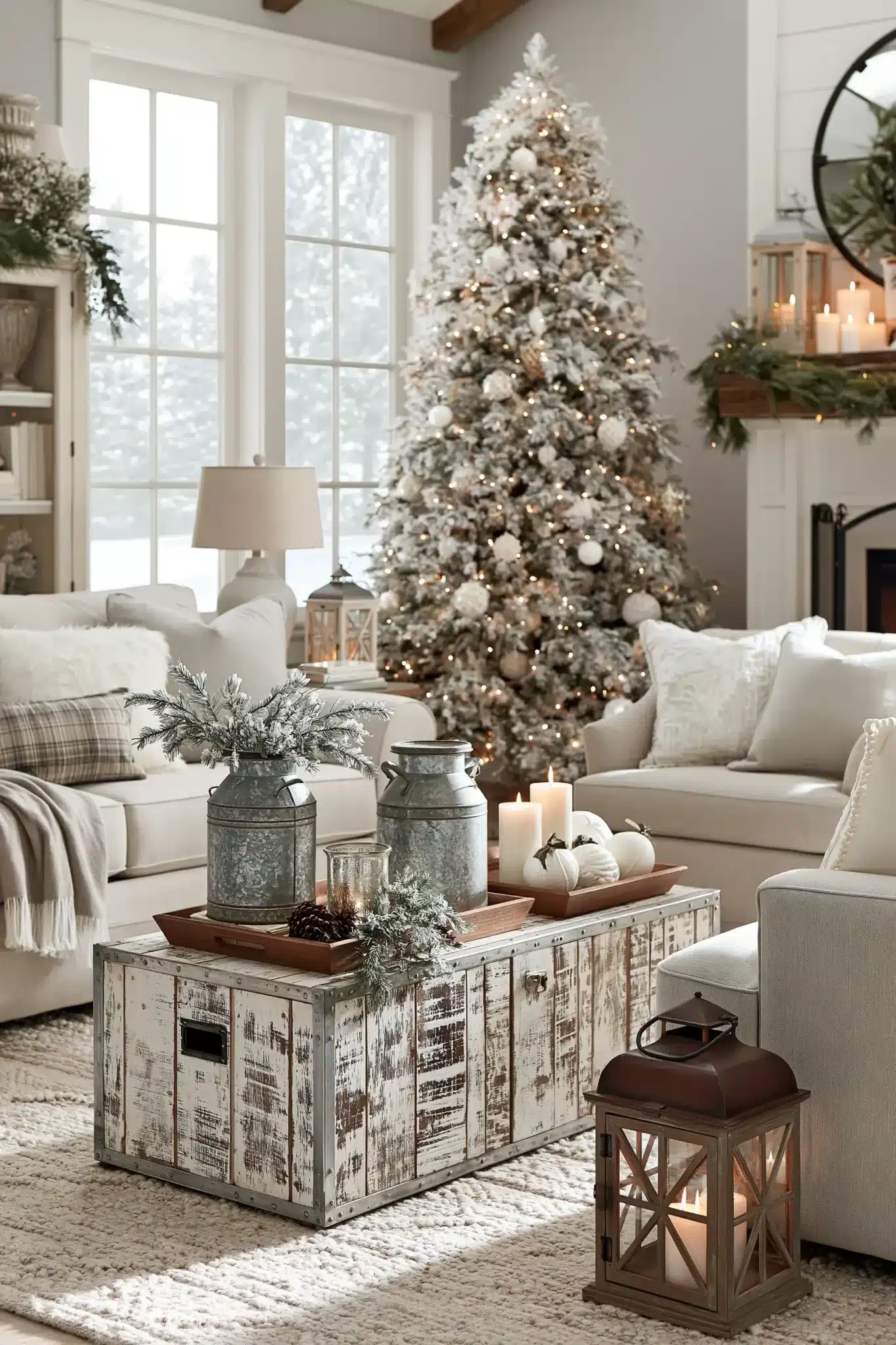 29 White Christmas Decor Ideas That Keep the Season Soft and Quiet white christmas decor
