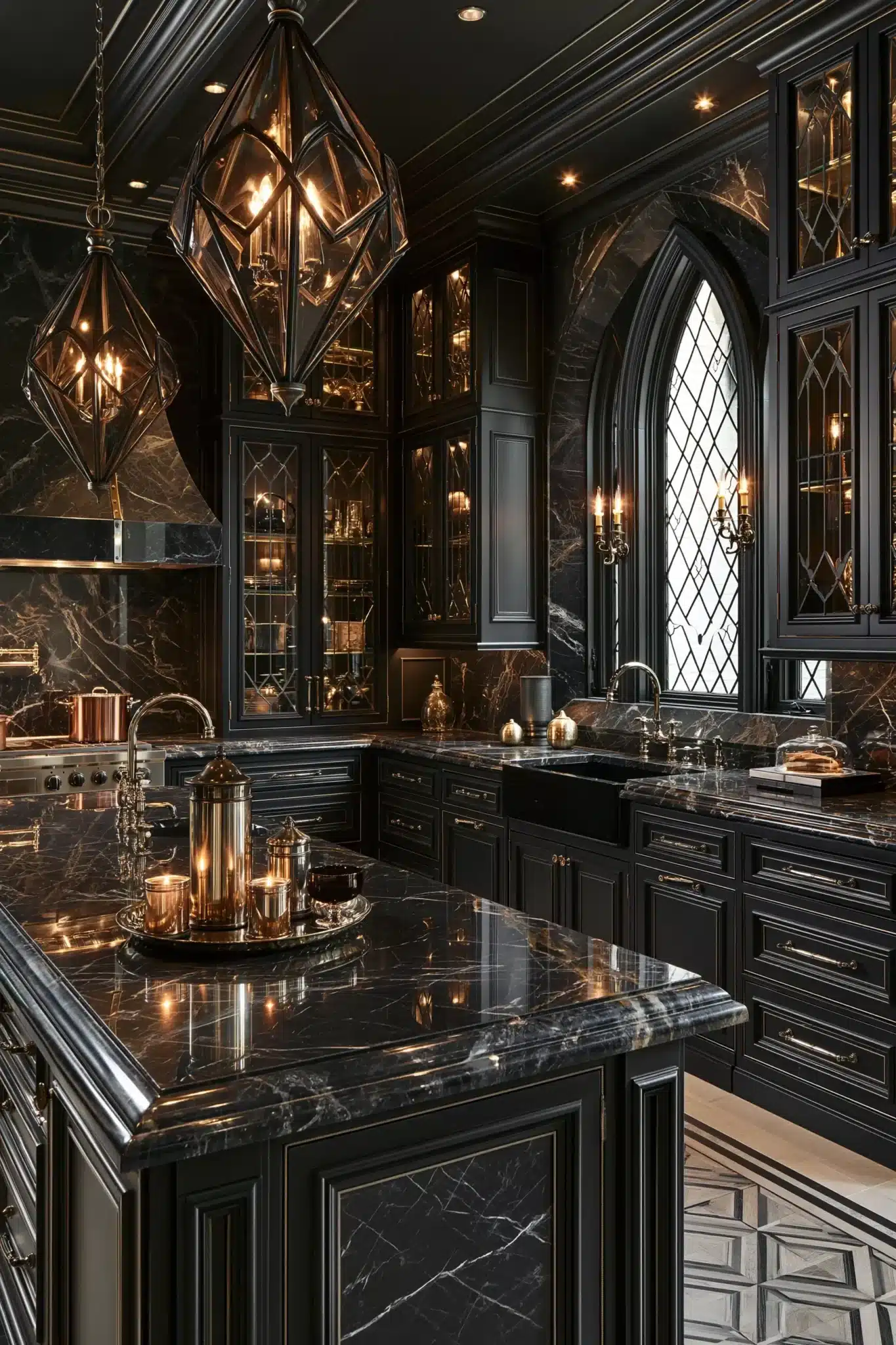 29 Gothic Kitchen Ideas for a Cook Space With a Moody Edge gothic kitchen