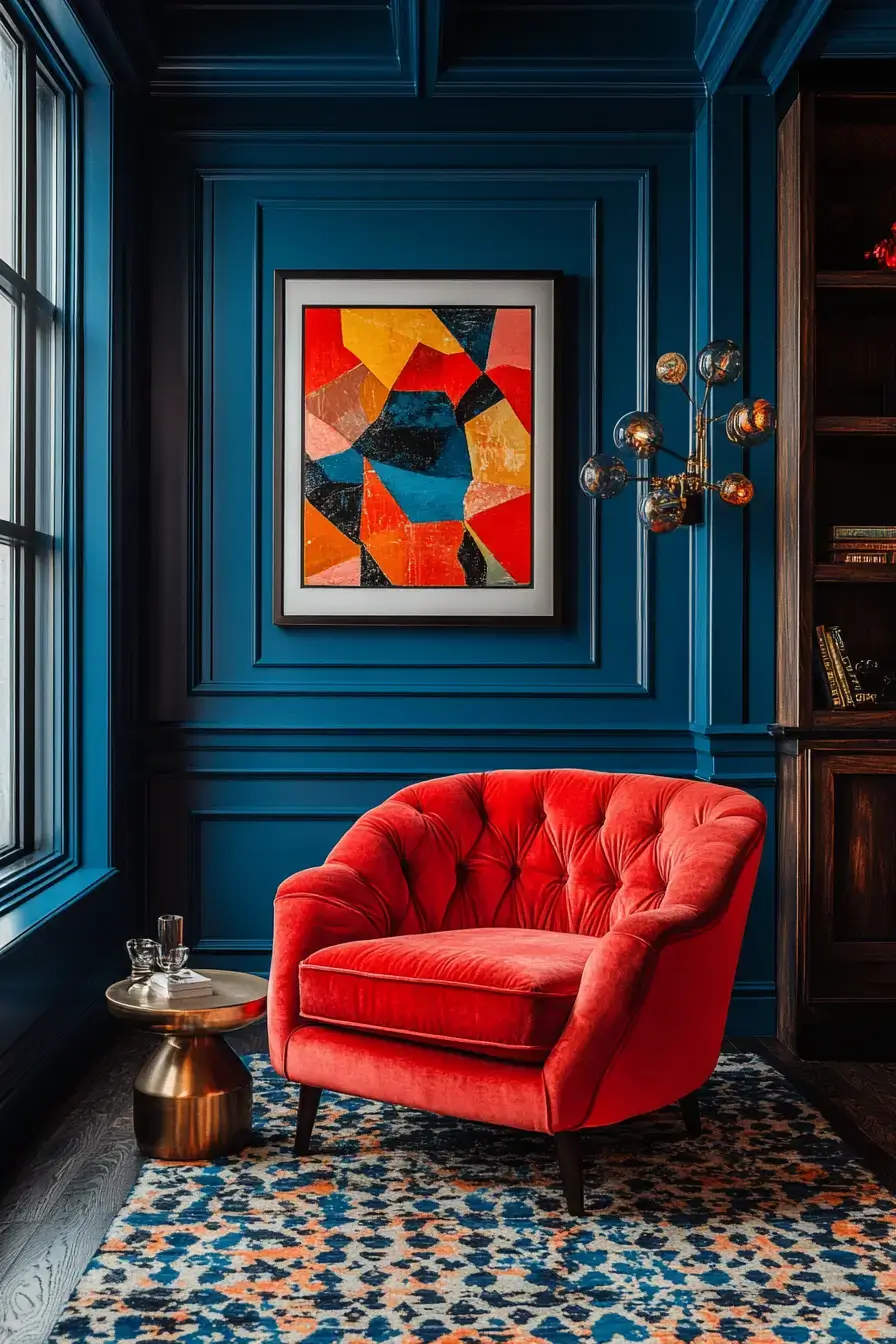 29 Eclectic Maximalism Ideas with a Gallery Wall of Frames