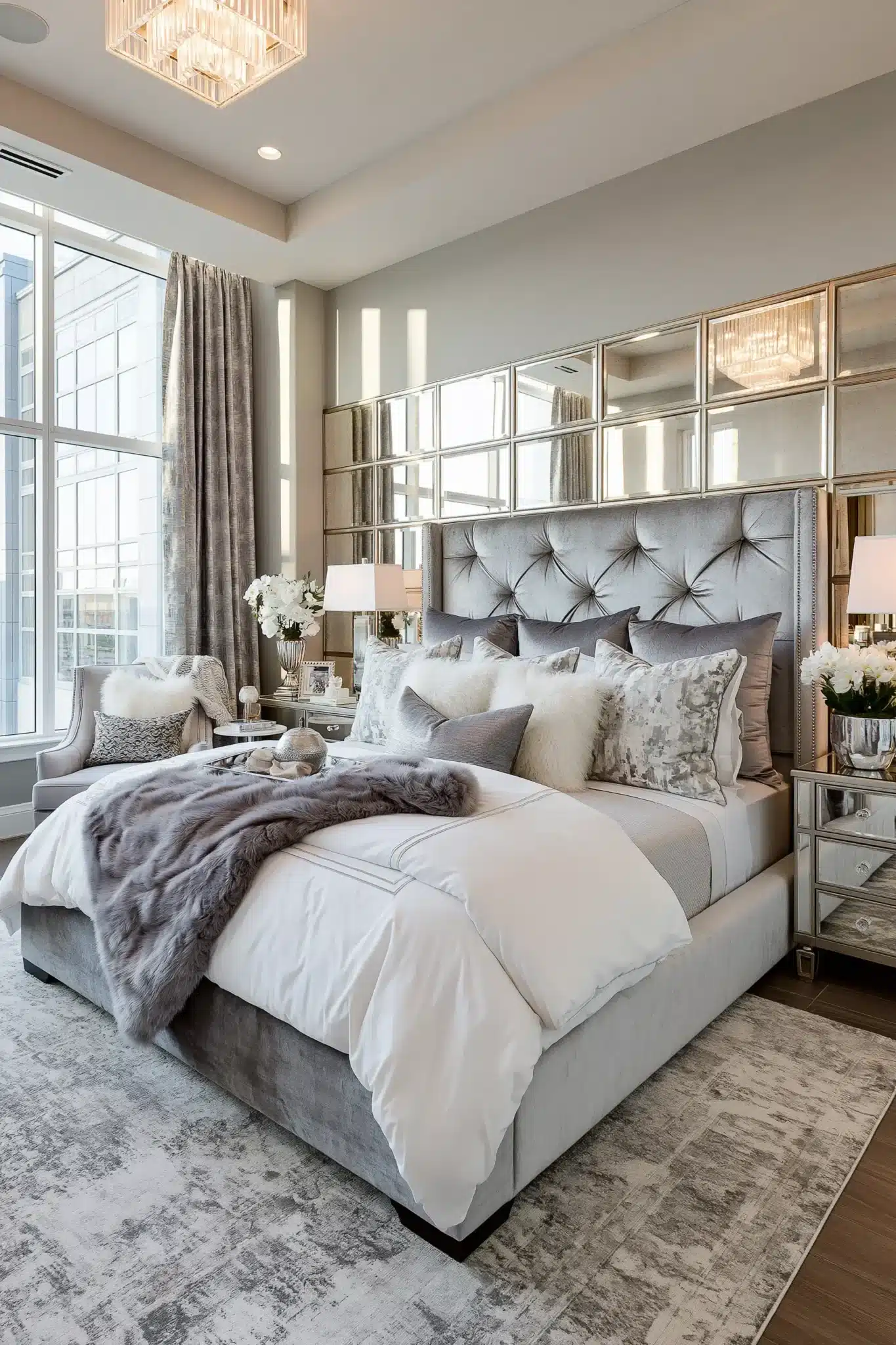 29 Grey and White Bedroom Ideas for a Space That Stays Timeless grey and white bedroom ideas