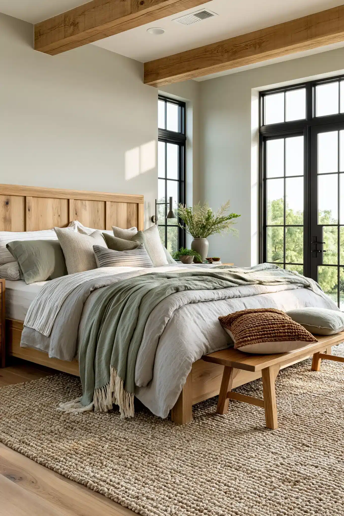 29 Sage Green and Grey Bedroom Ideas for a Space That Stays Soft sage green and grey bedroom