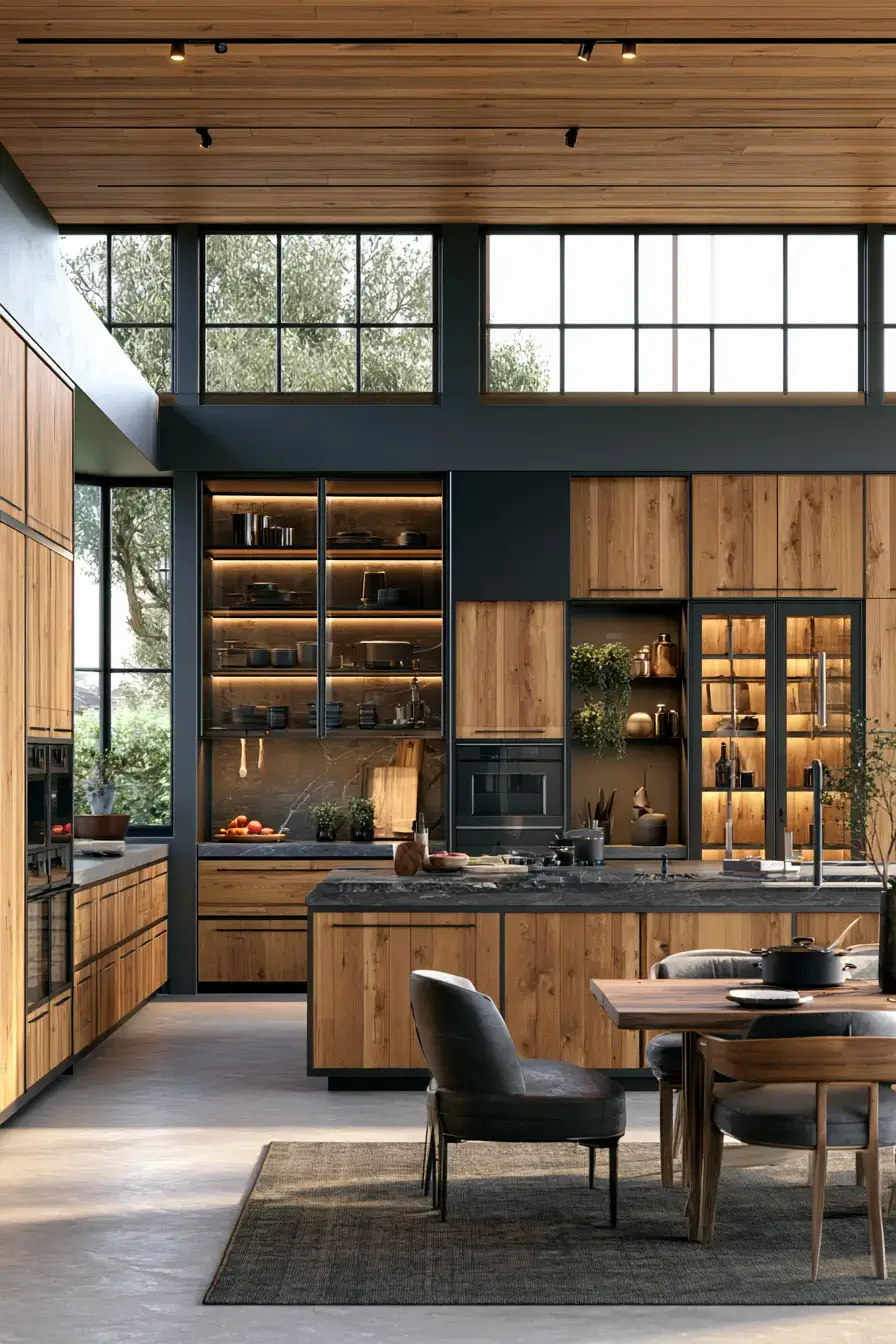 29 Wooden Kitchen Ideas for a Room That Feels Handmade wooden kitchen