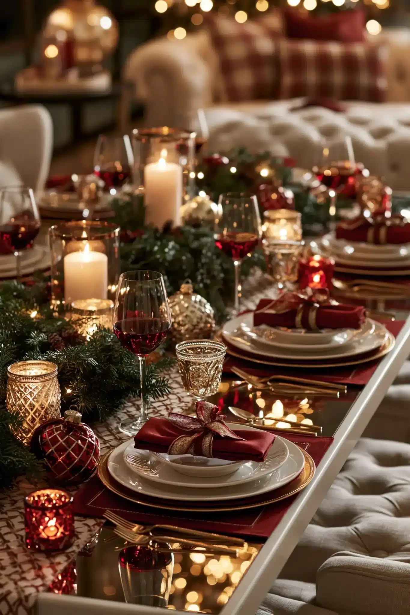 29 Christmas Table Decor Ideas for a Spread That Is Easy to Reset christmas table decor