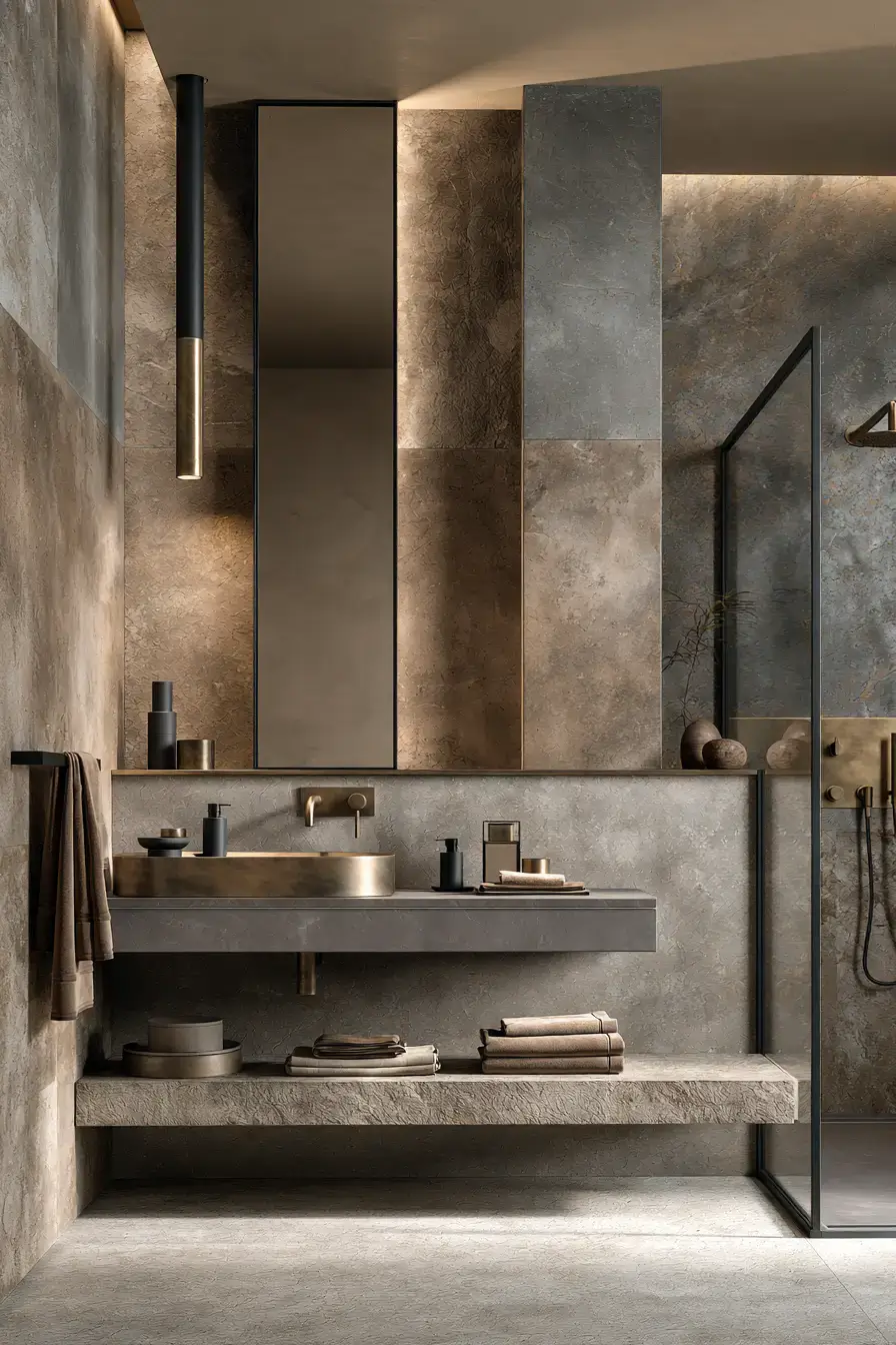 29 Stone Bathroom Ideas for a Calm, Spa-Like Room stone bathroom