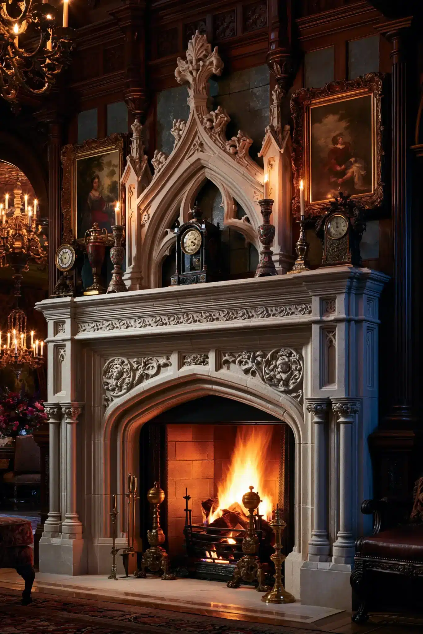 29 Victorian Gothic Decor Ideas for a Study With Pattern and Depth victorian gothic decor