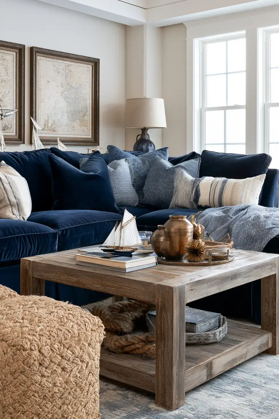 29 Nautical Decor Ideas with a Rope Mirror 29 Nautical Decor Ideas with a Rope Mirror