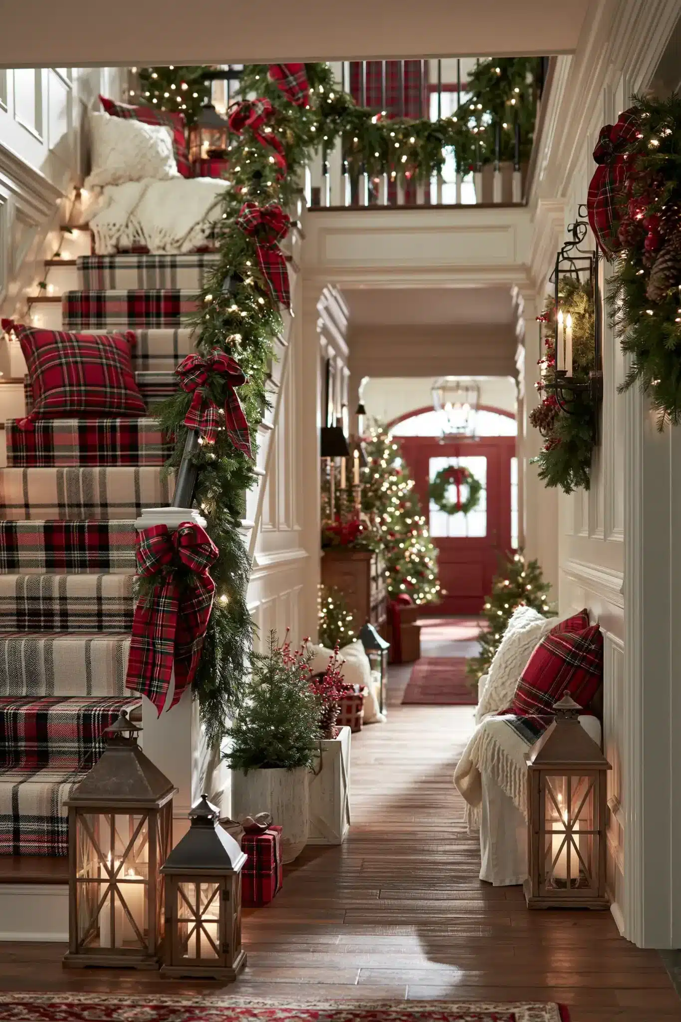 29 Hallway Christmas Decor Ideas Most People Forget to Dress hallway christmas decor