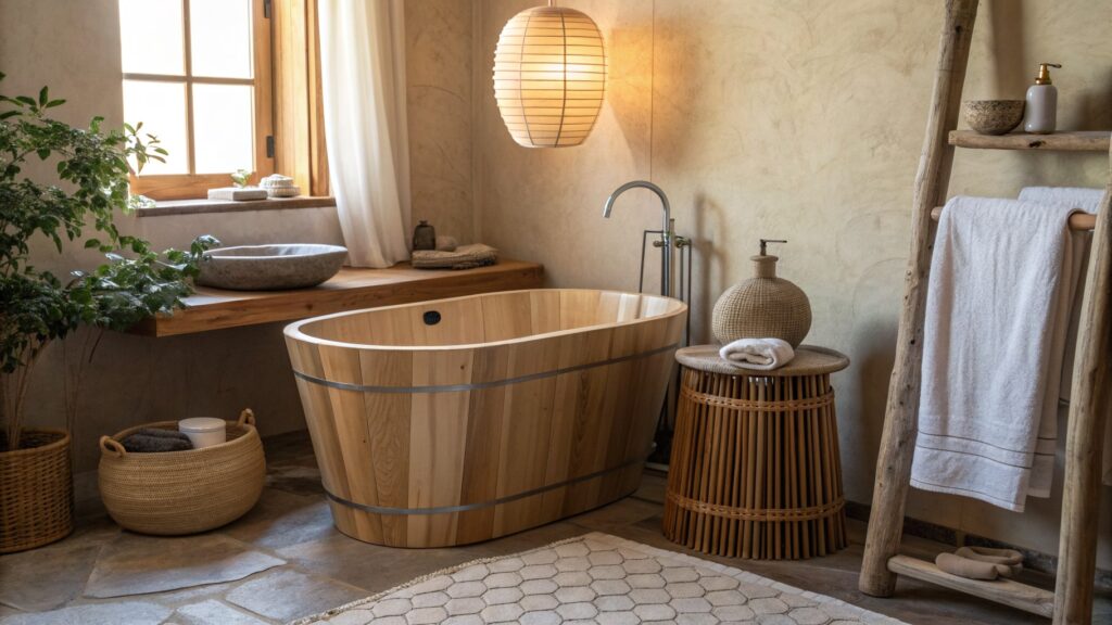 japandi style bathroom