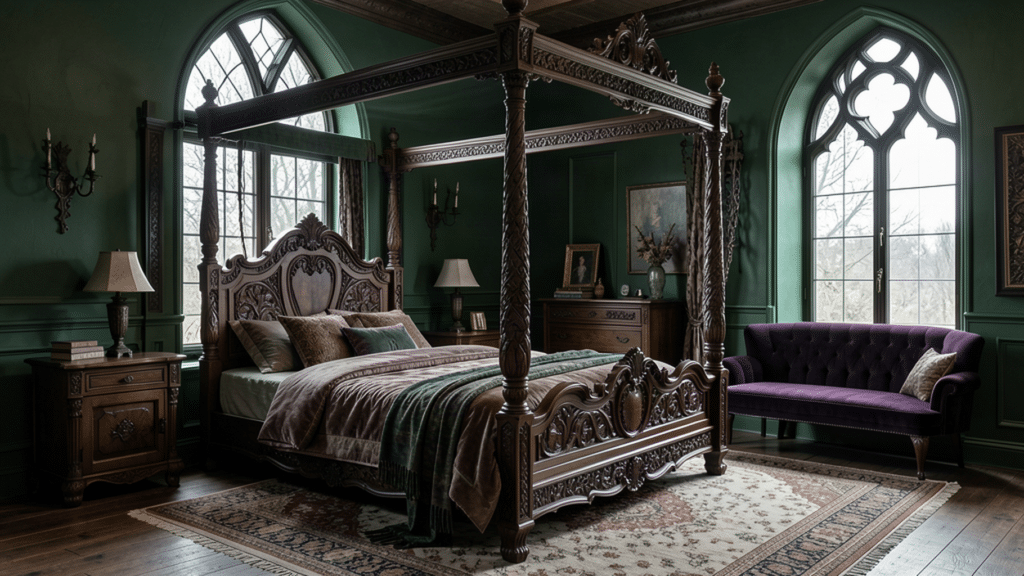gothic bedroom