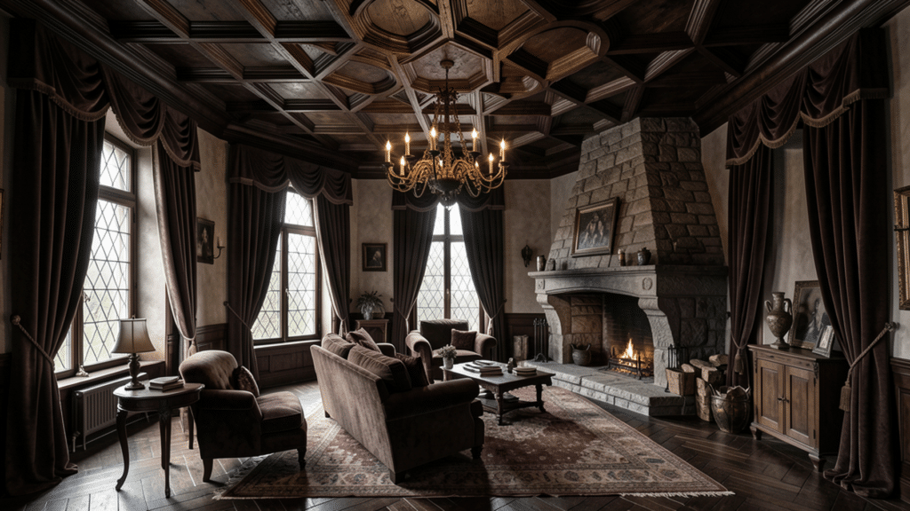 gothic living room