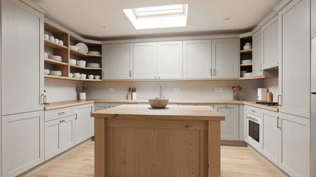 wooden kitchen