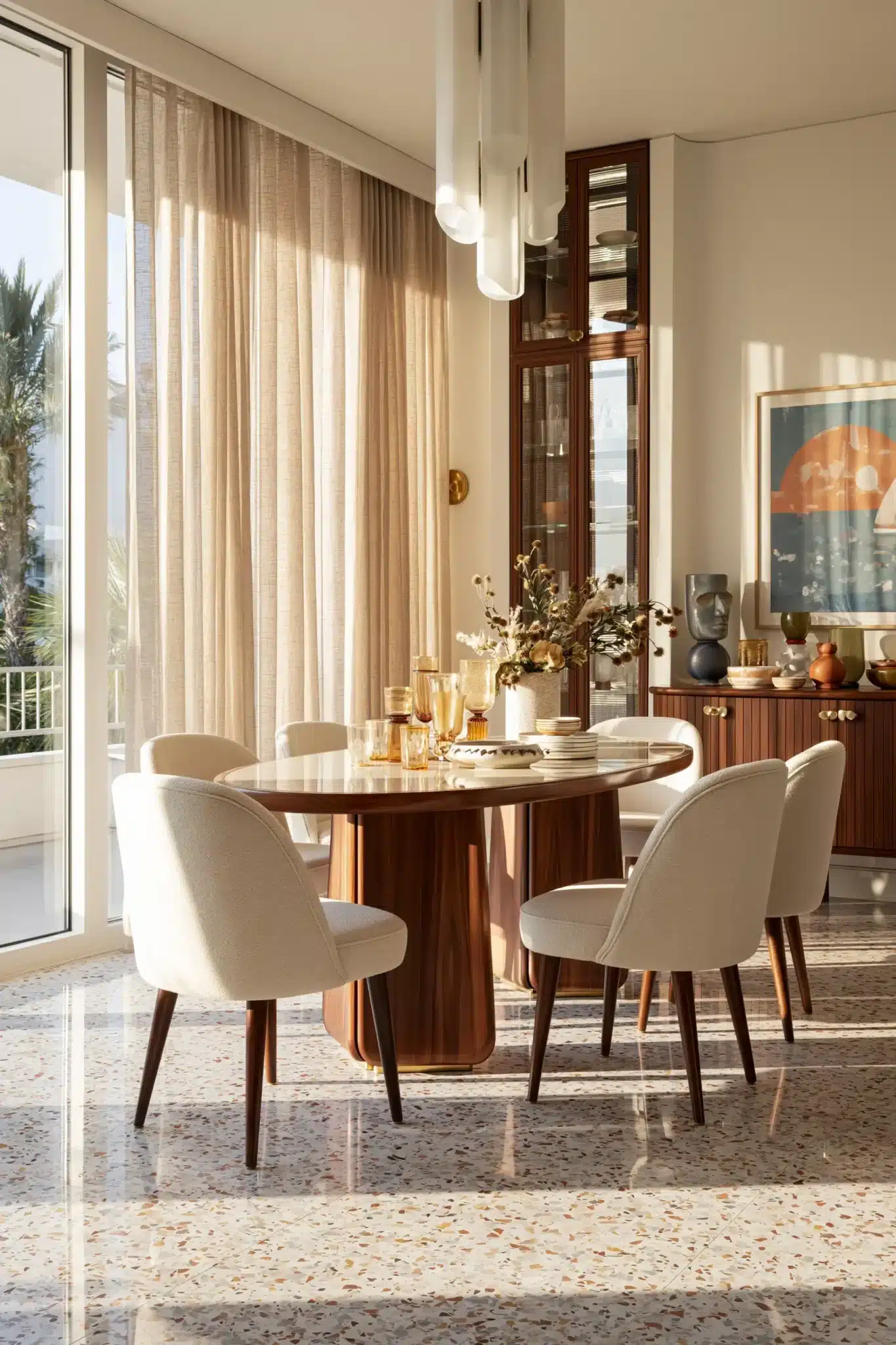 29 Mid Century Modern Dining Room Ideas With Clean Lines mid century modern dining room