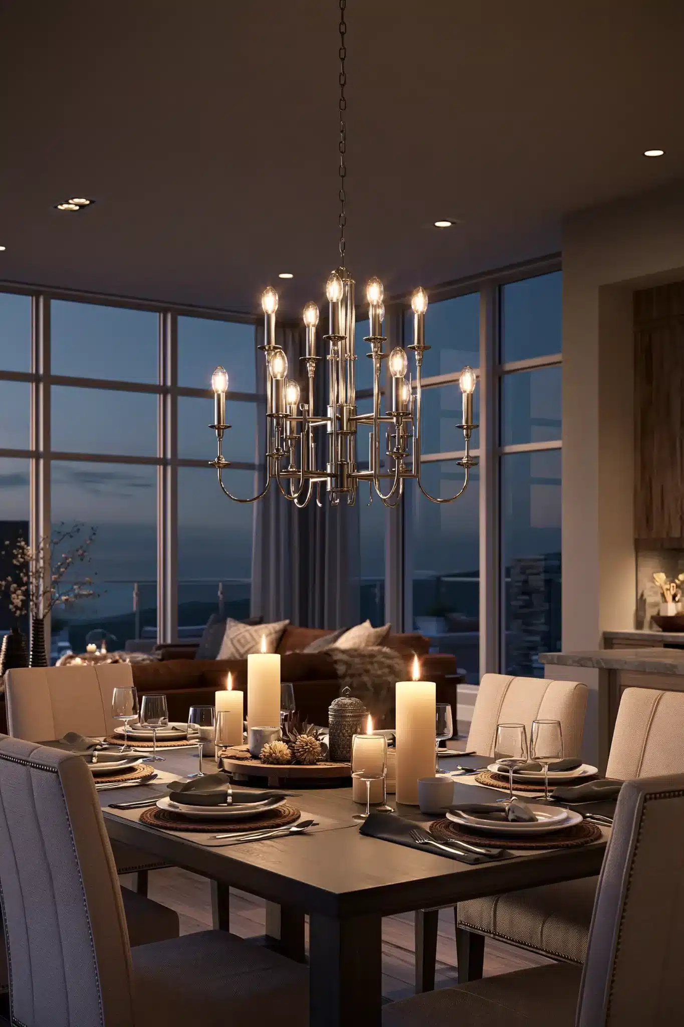 29 Dining Room Lighting Ideas for Every Hour of the Day dining room lighting