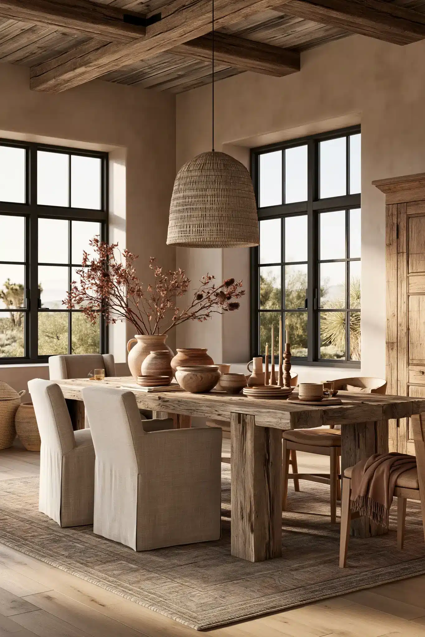 29 Boho Dining Room Ideas With Easy Earthy Layers boho dining room