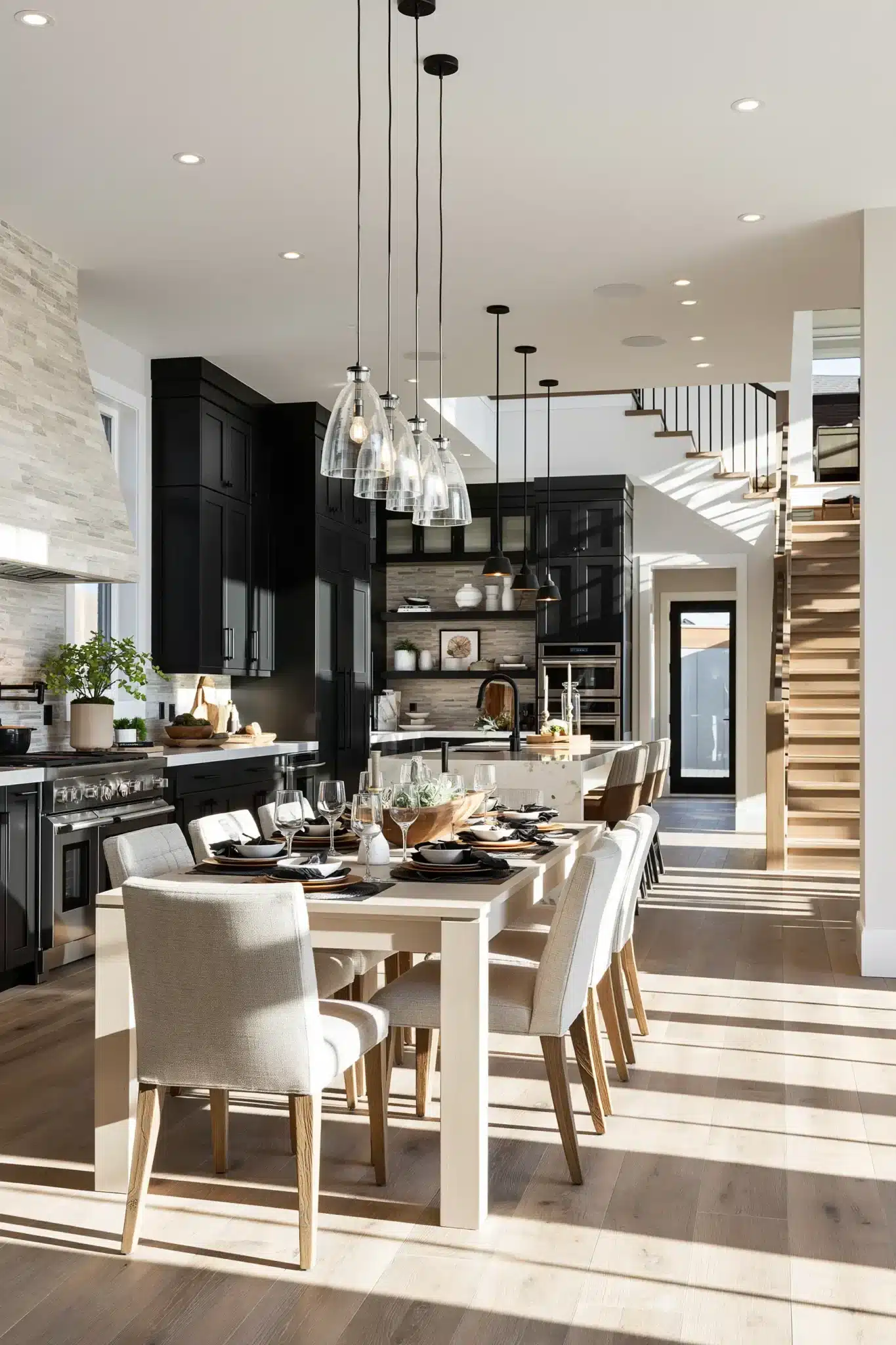 29 Kitchen Dining Room Combo Layouts That Actually Flow kitchen dining room combo