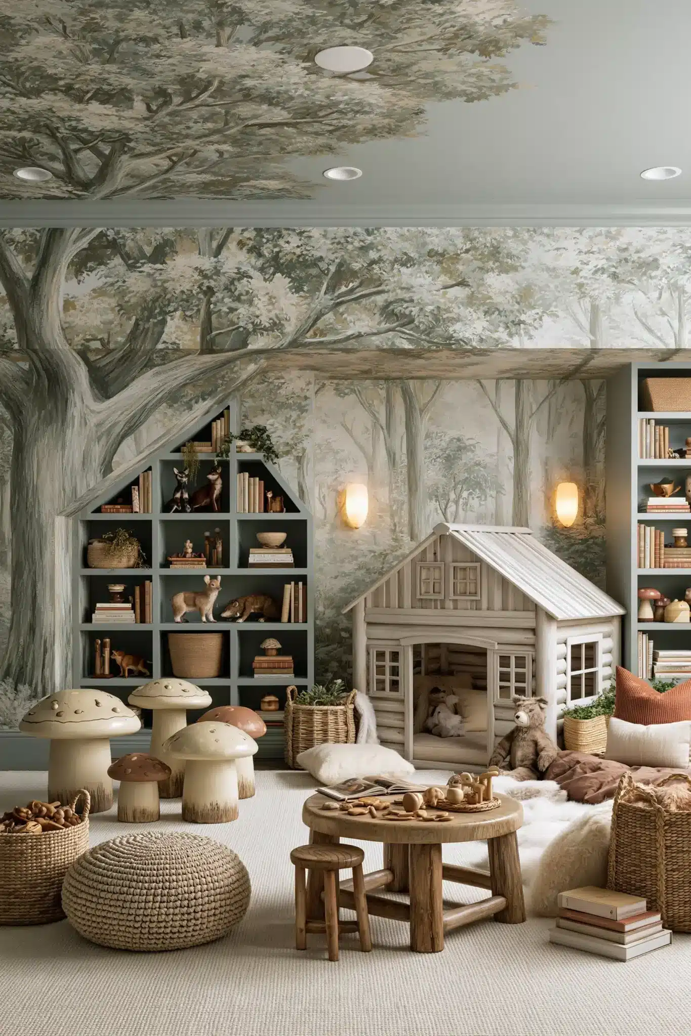 29 Basement Playroom Ideas That Use the Space You Already Have basement playroom