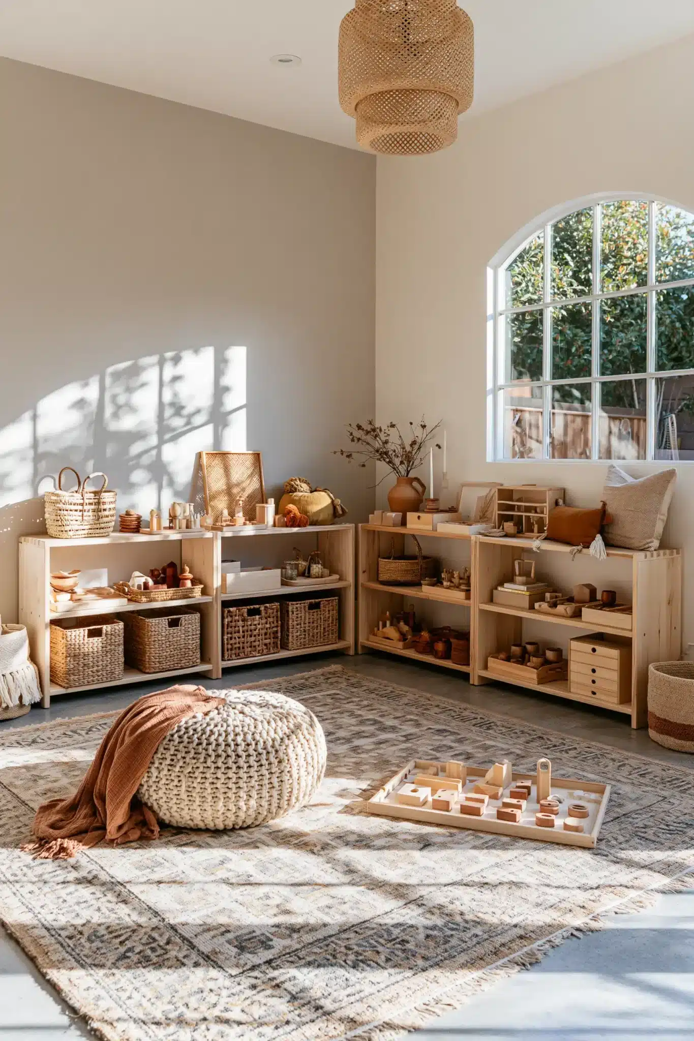 29 Montessori Playroom Ideas That Let Kids Actually Use the Room montessori playroom