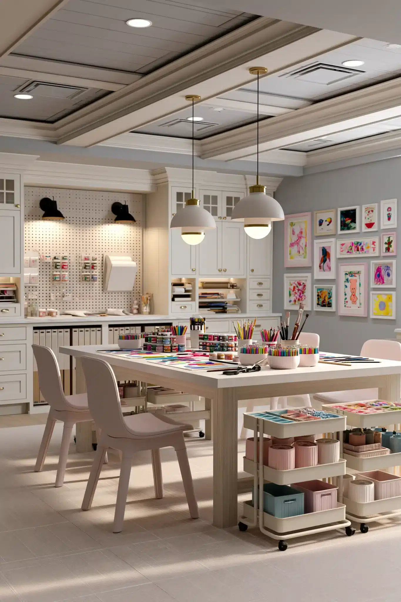29 Basement Playroom Ideas That Use the Space You Already Have basement playroom