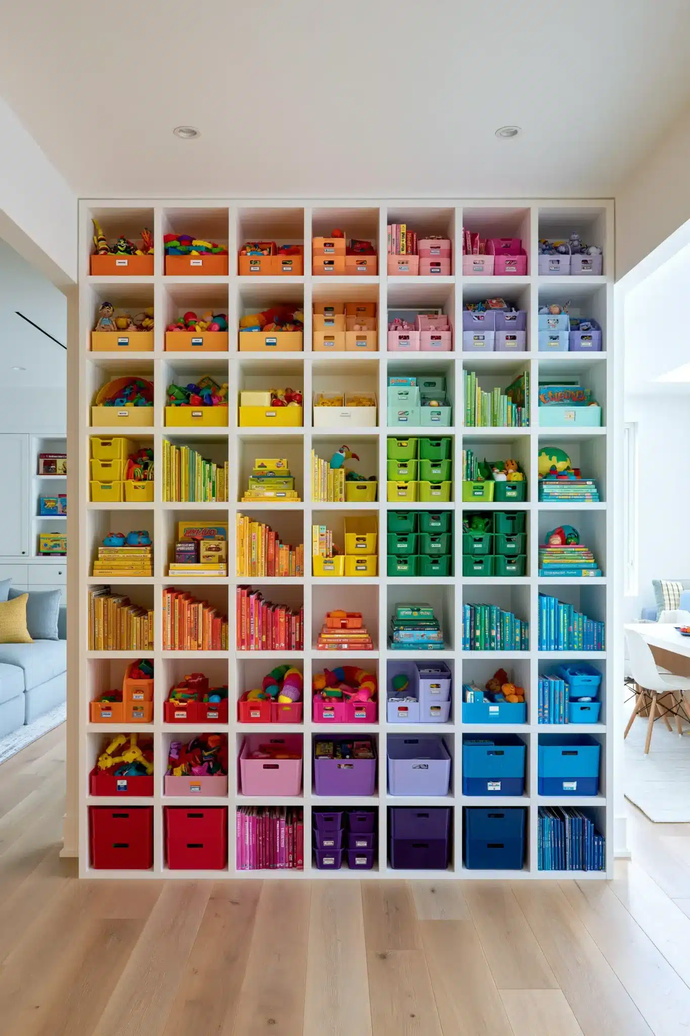 29 Playroom Storage Ideas That Keep Toys Where Kids Reach playroom storage ideas