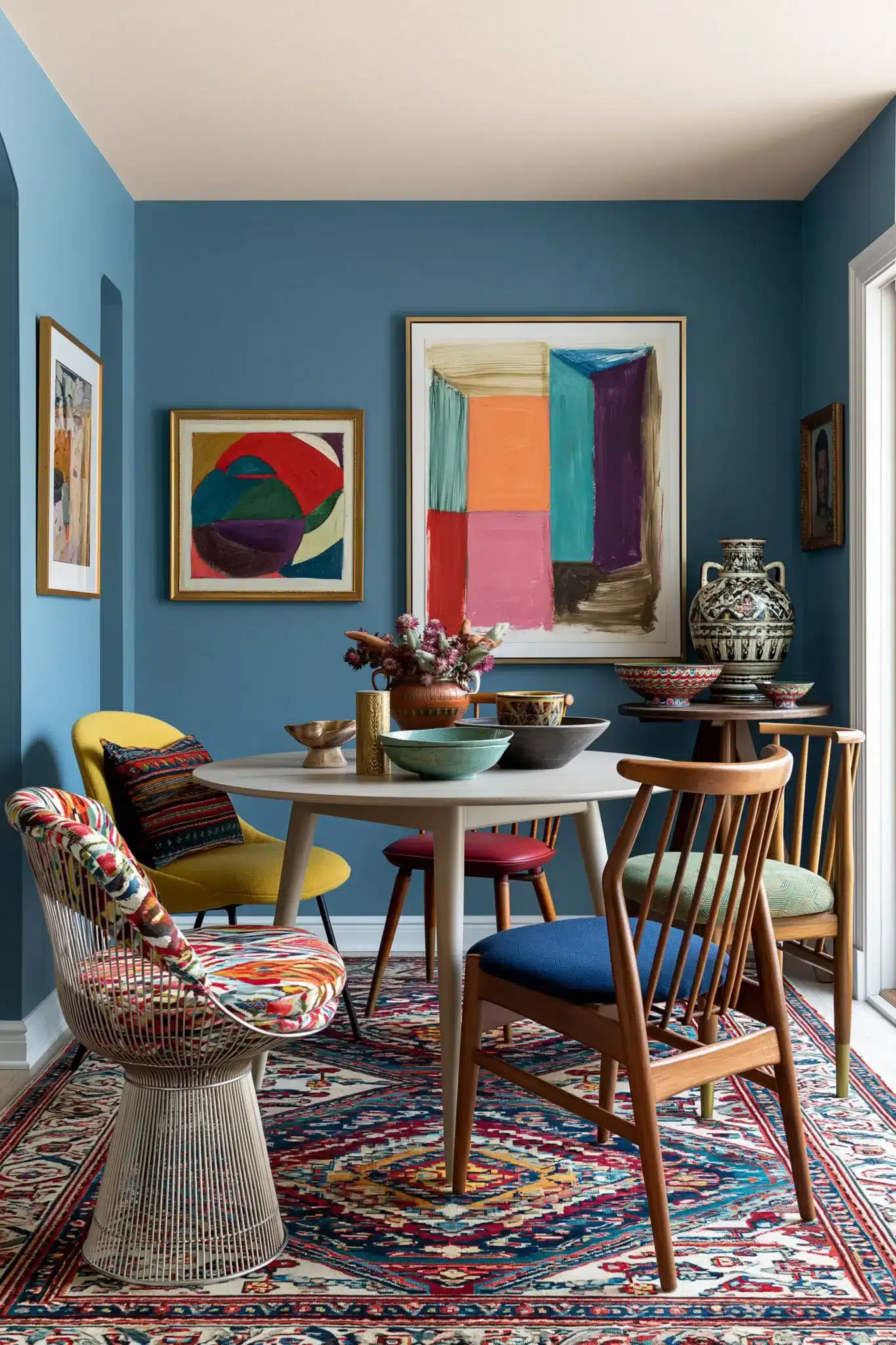 29 Small Dining Room Ideas That Don't Feel Squeezed small dining room