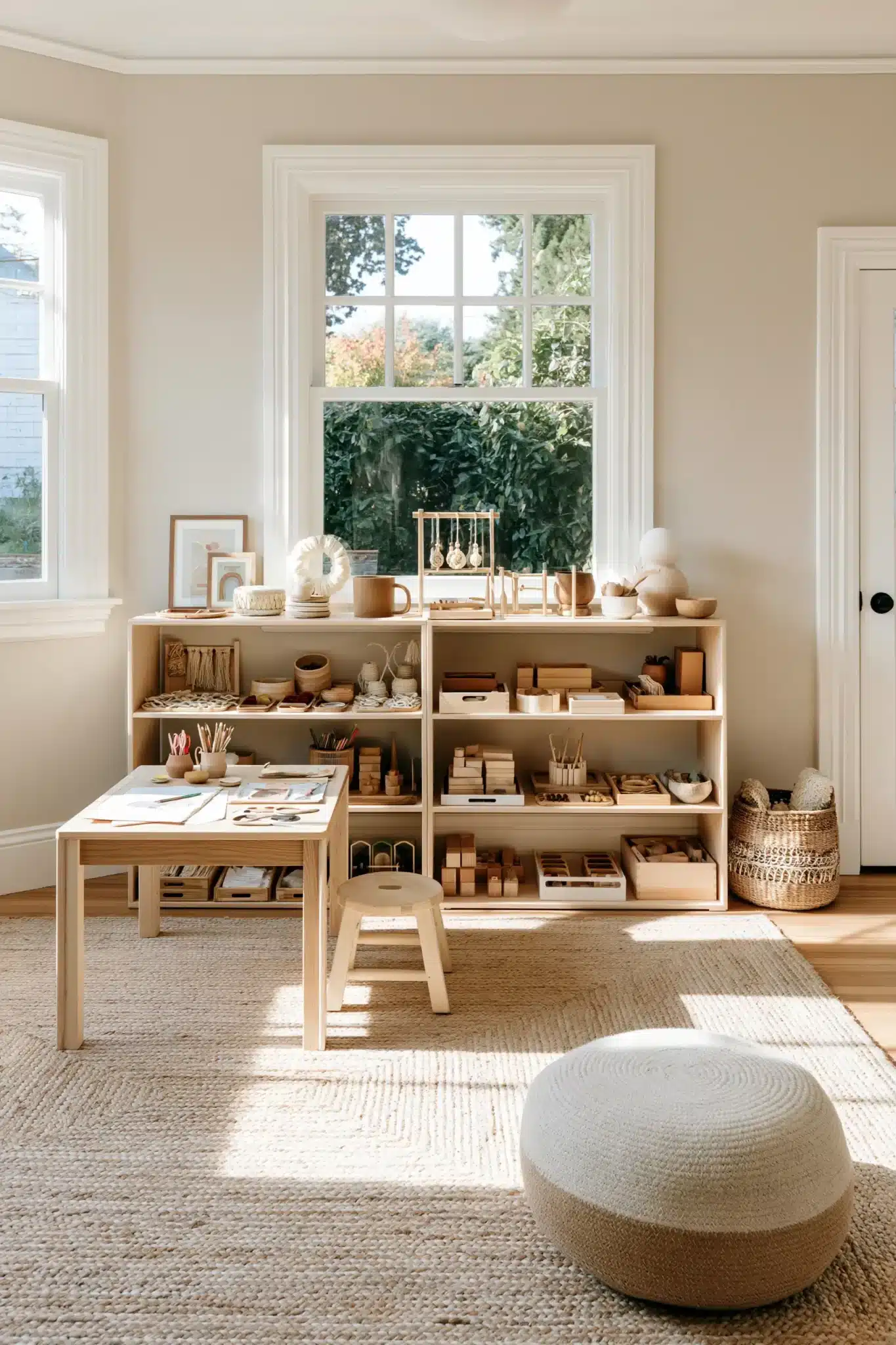 29 Montessori Playroom Ideas That Let Kids Actually Use the Room montessori playroom