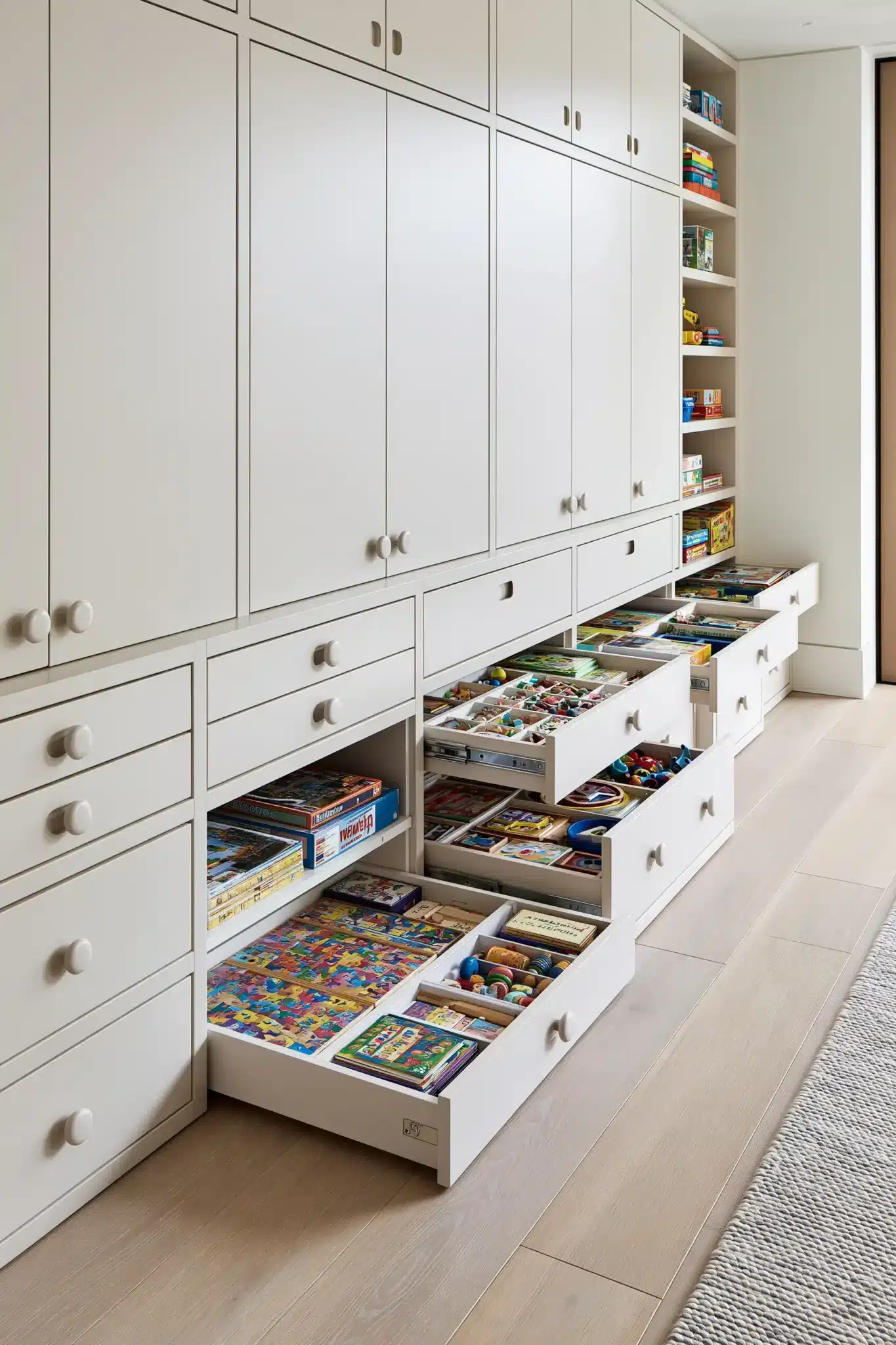 29 Playroom Storage Ideas That Keep Toys Where Kids Reach playroom storage ideas