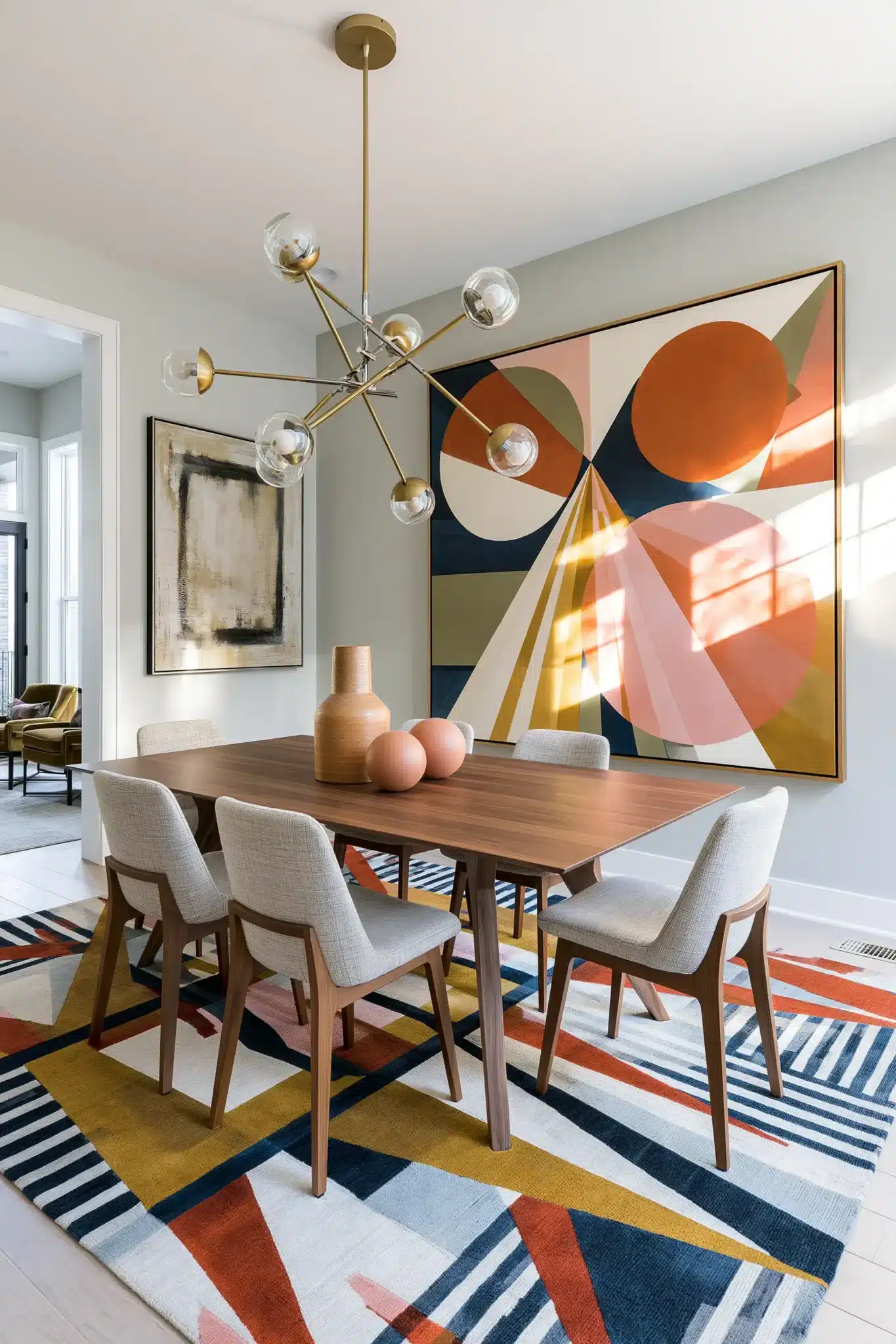 29 Mid Century Modern Dining Room Ideas With Clean Lines mid century modern dining room