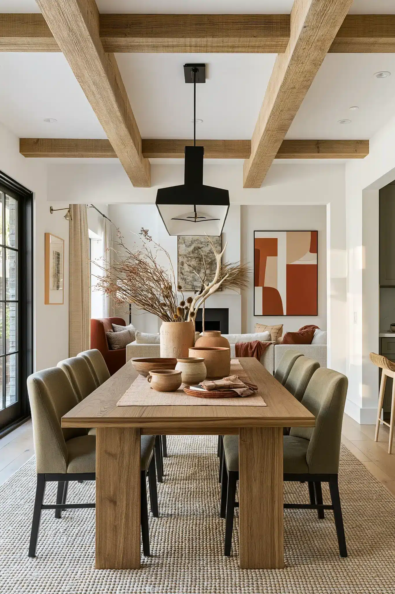 29 Mid Century Modern Dining Room Ideas With Clean Lines mid century modern dining room