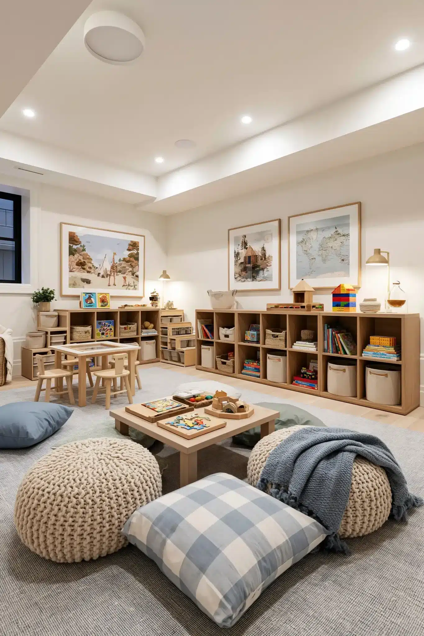 basement playroom