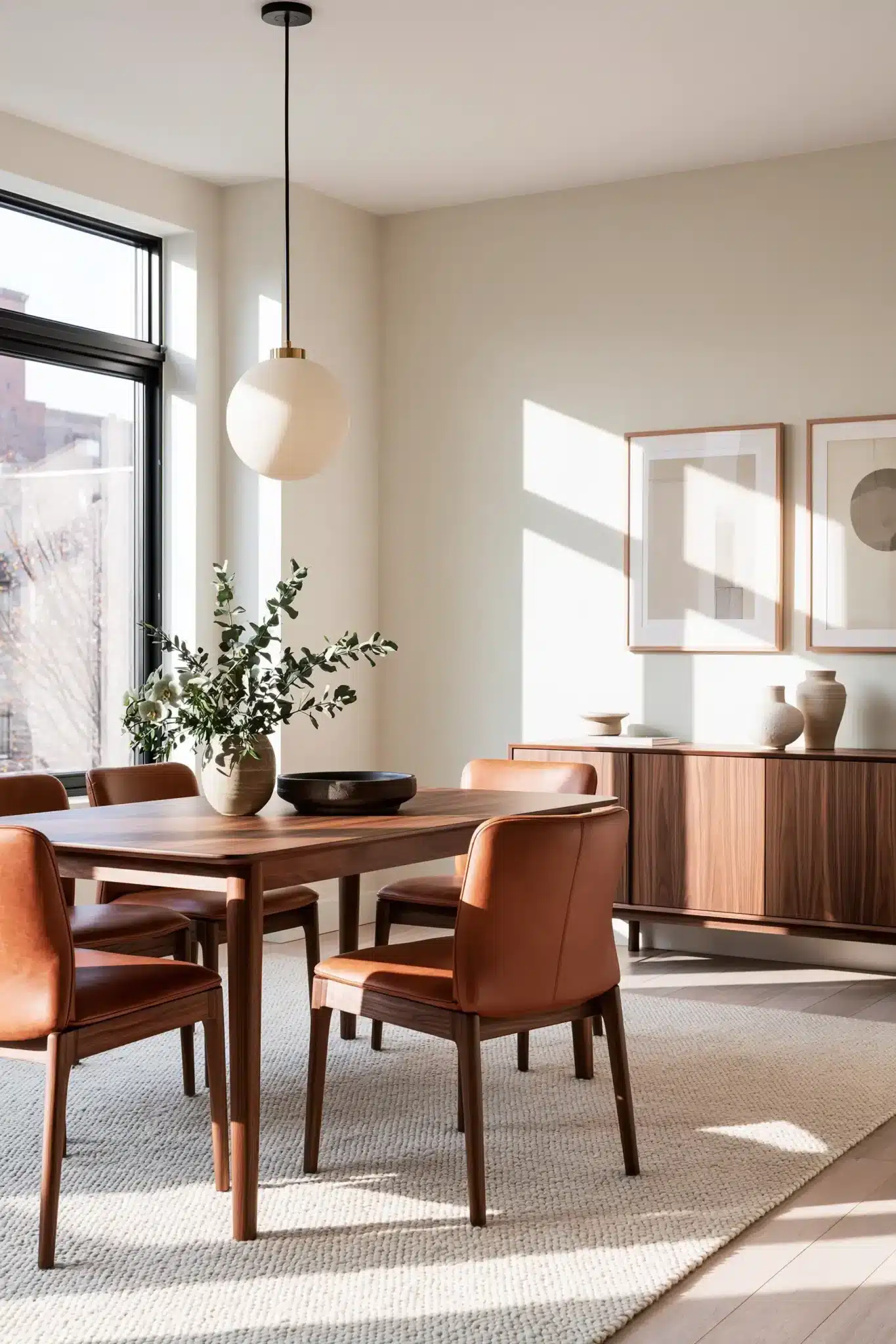 29 Mid Century Modern Dining Room Ideas With Clean Lines mid century modern dining room