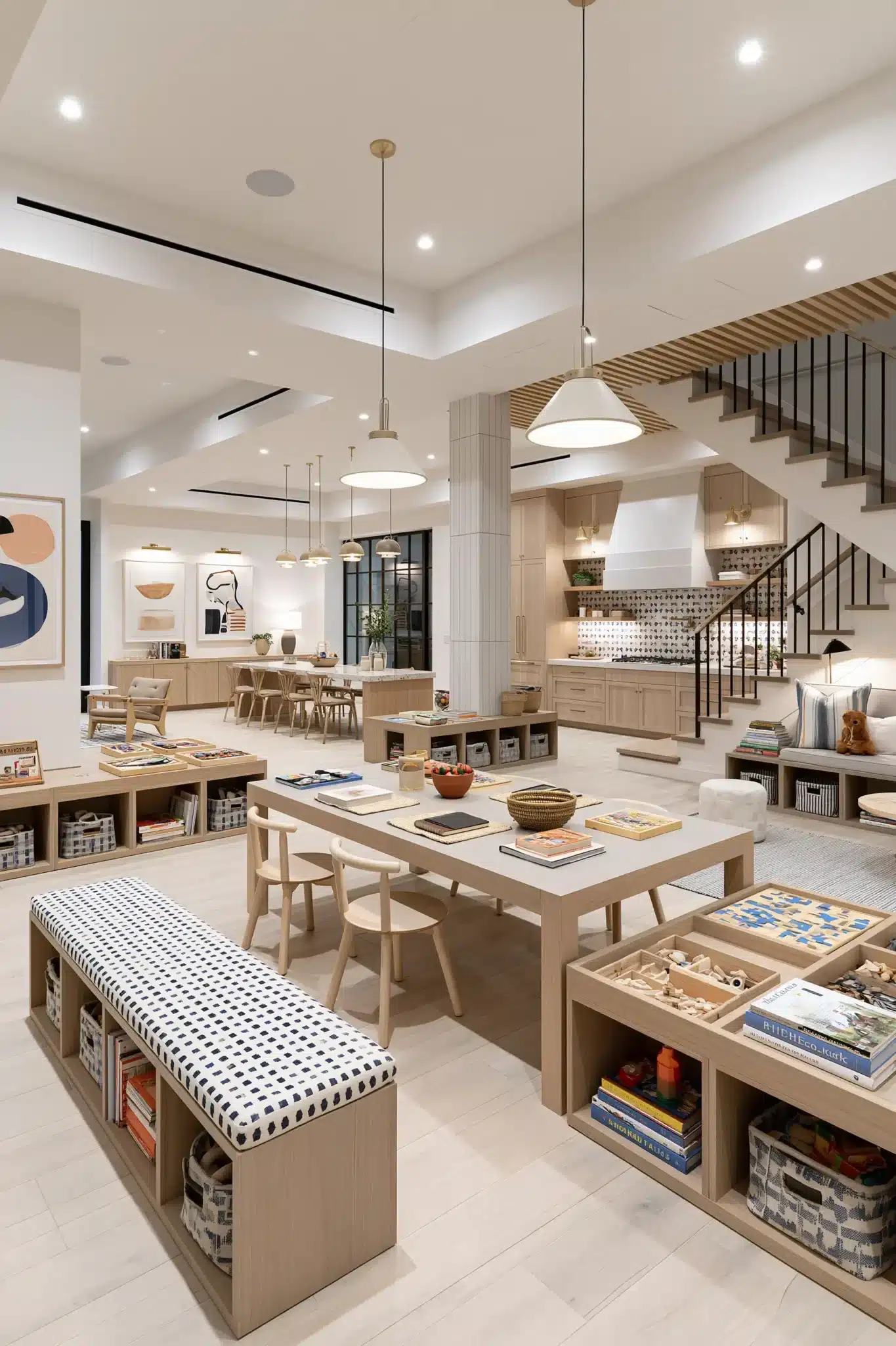 29 Basement Playroom Ideas That Use the Space You Already Have basement playroom