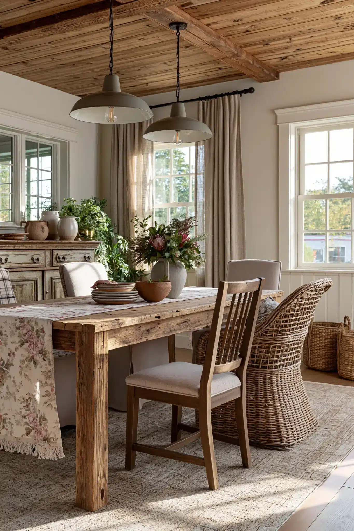 29 Boho Dining Room Ideas With Easy Earthy Layers boho dining room