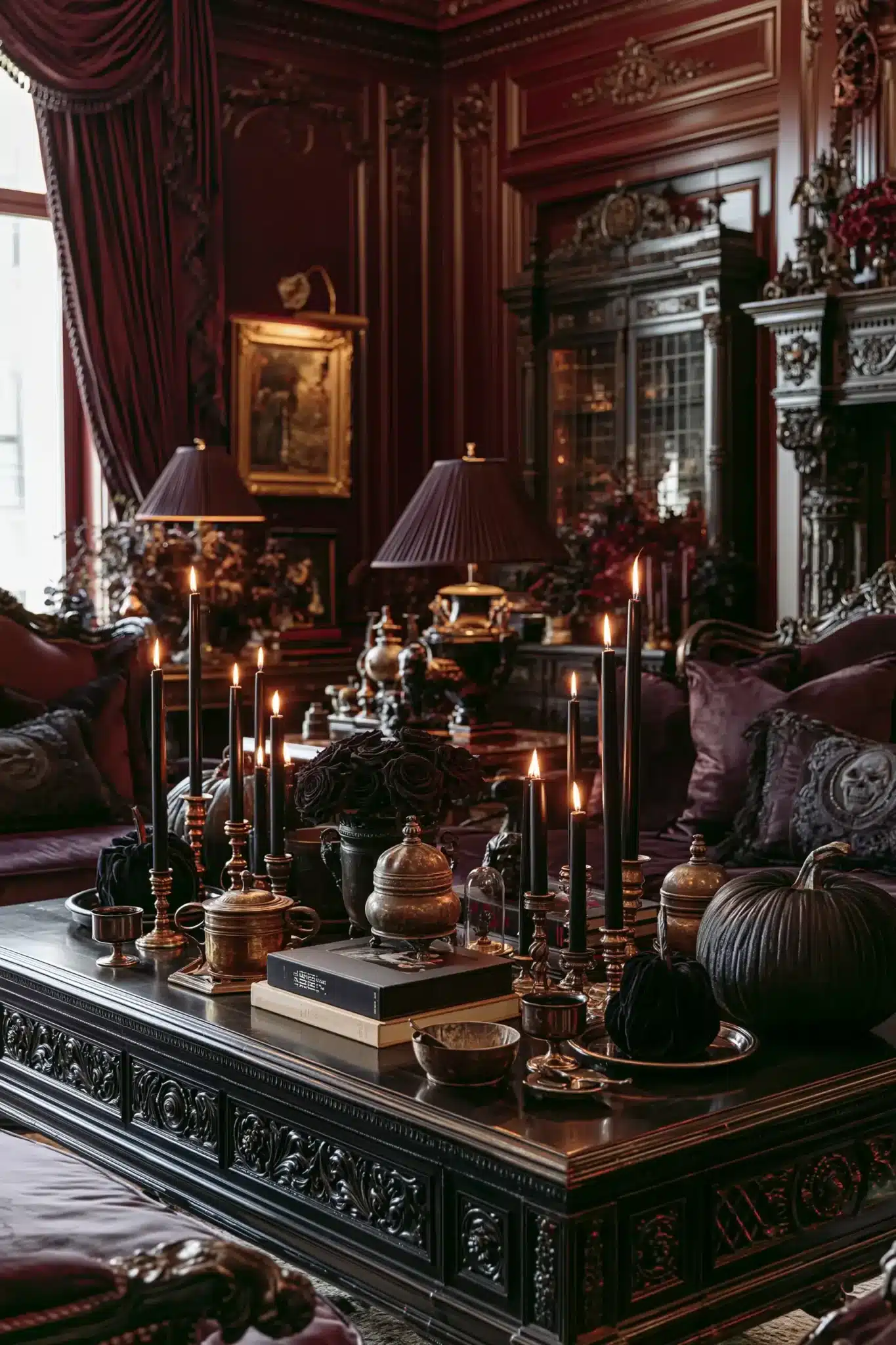 29 Elegant Halloween Decor Ideas That Skip the Plastic elegant halloween decor