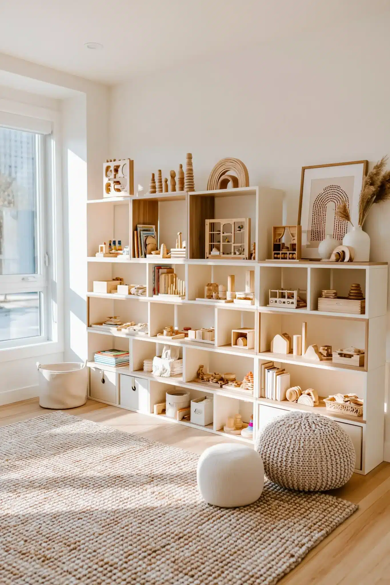 29 Montessori Playroom Ideas That Let Kids Actually Use the Room montessori playroom