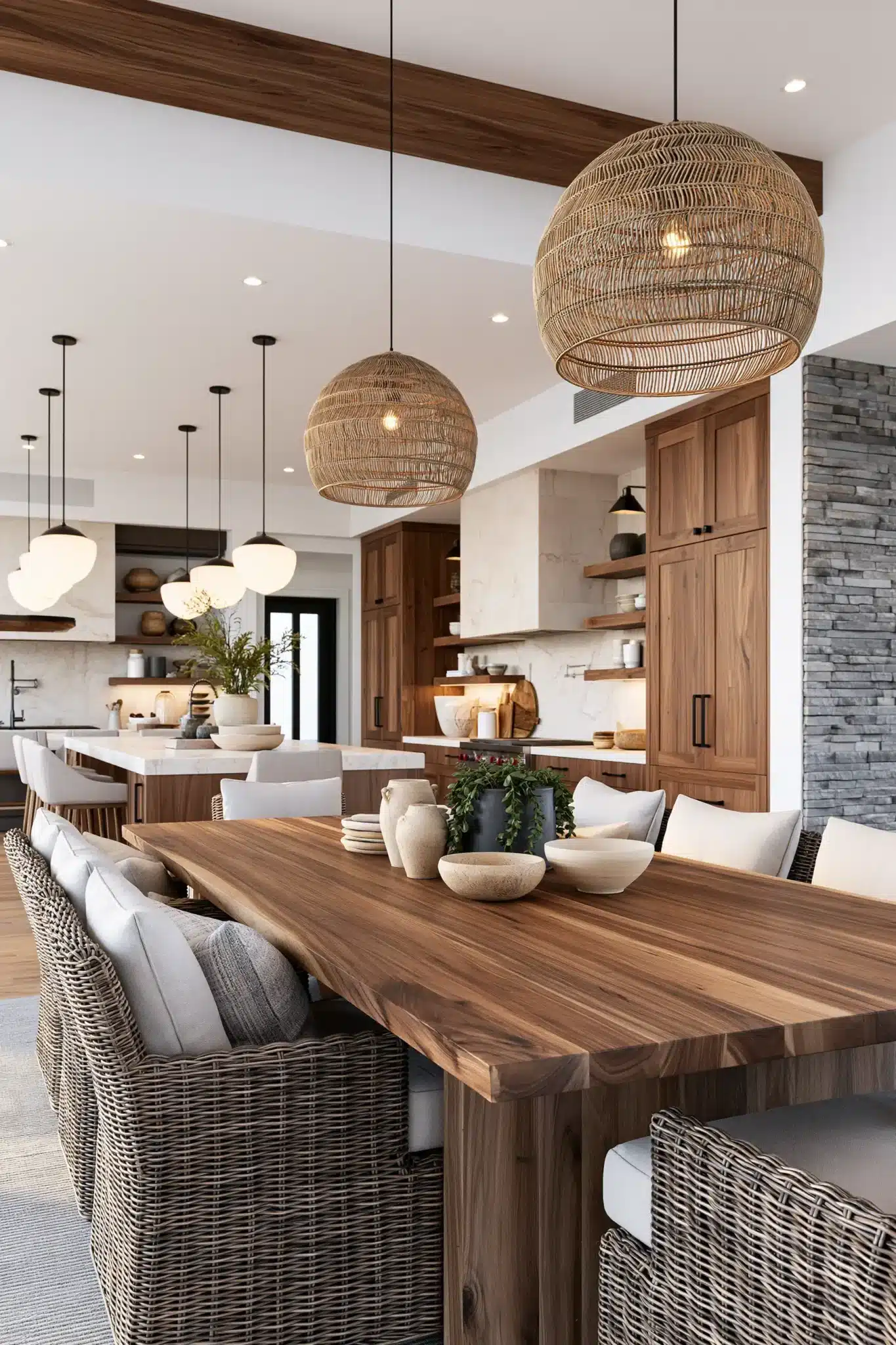 29 Kitchen Dining Room Combo Layouts That Actually Flow kitchen dining room combo