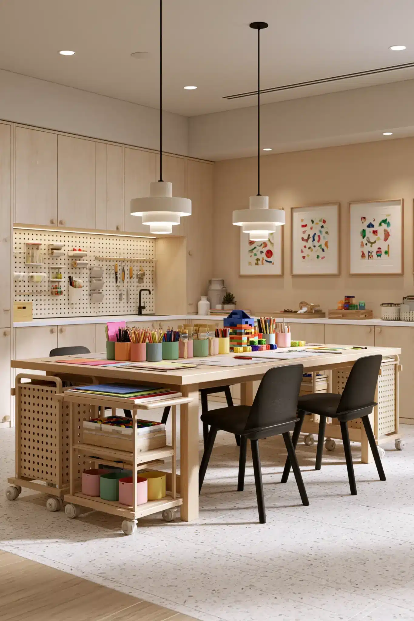 29 Basement Playroom Ideas That Use the Space You Already Have basement playroom