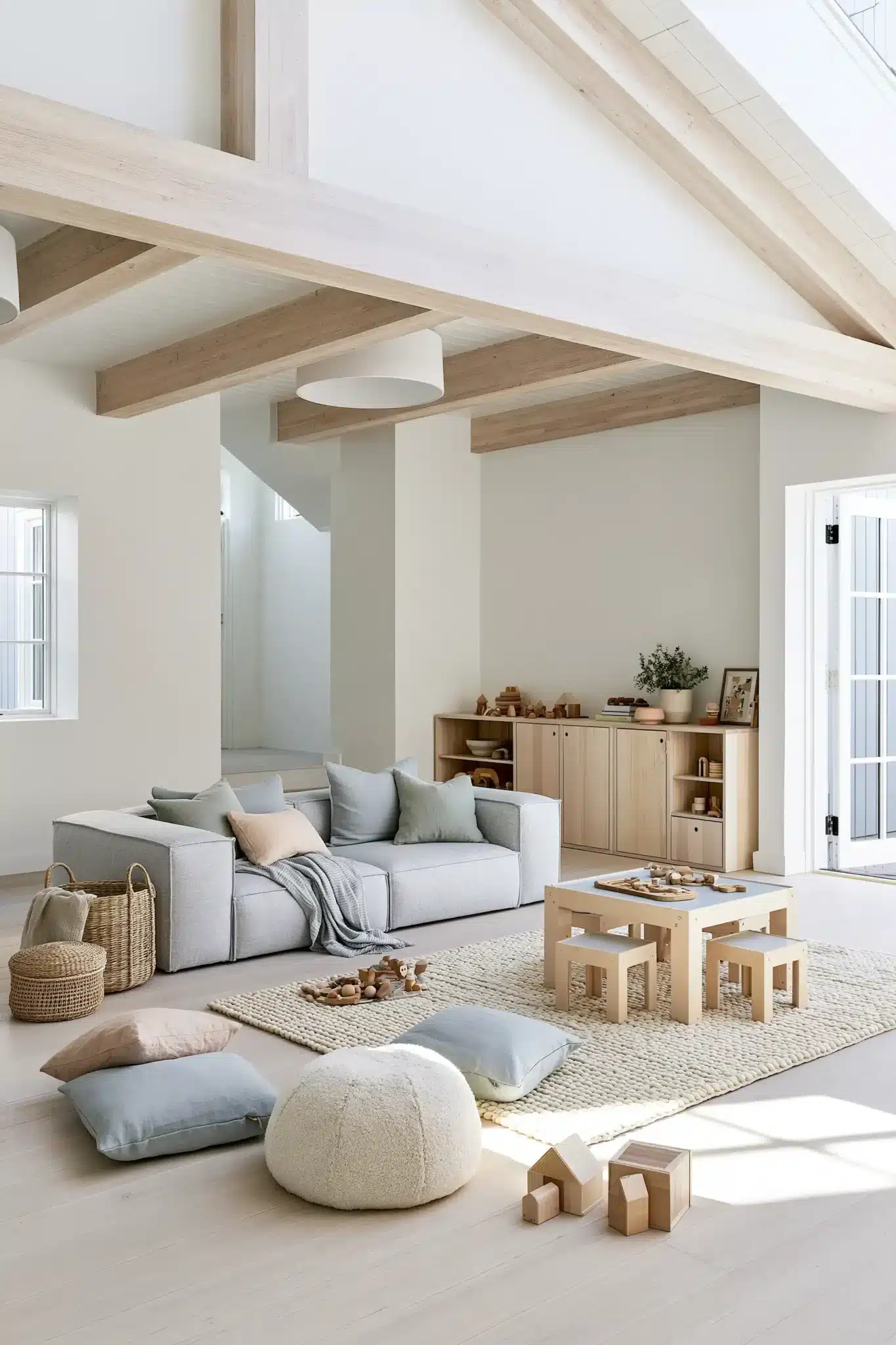 29 Family Room Playroom Ideas That Share the Space family room playroom