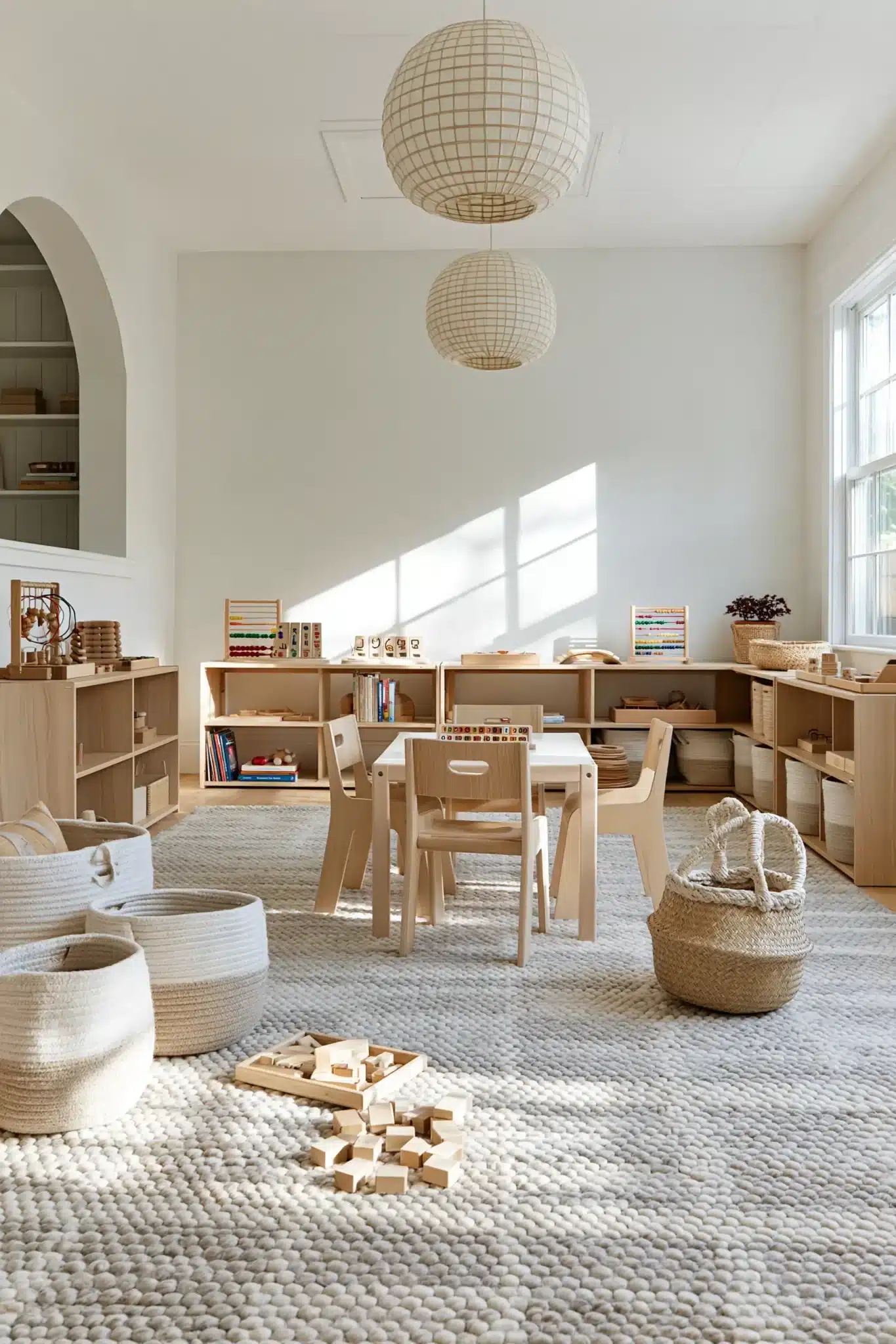 29 Montessori Playroom Ideas That Let Kids Actually Use the Room montessori playroom