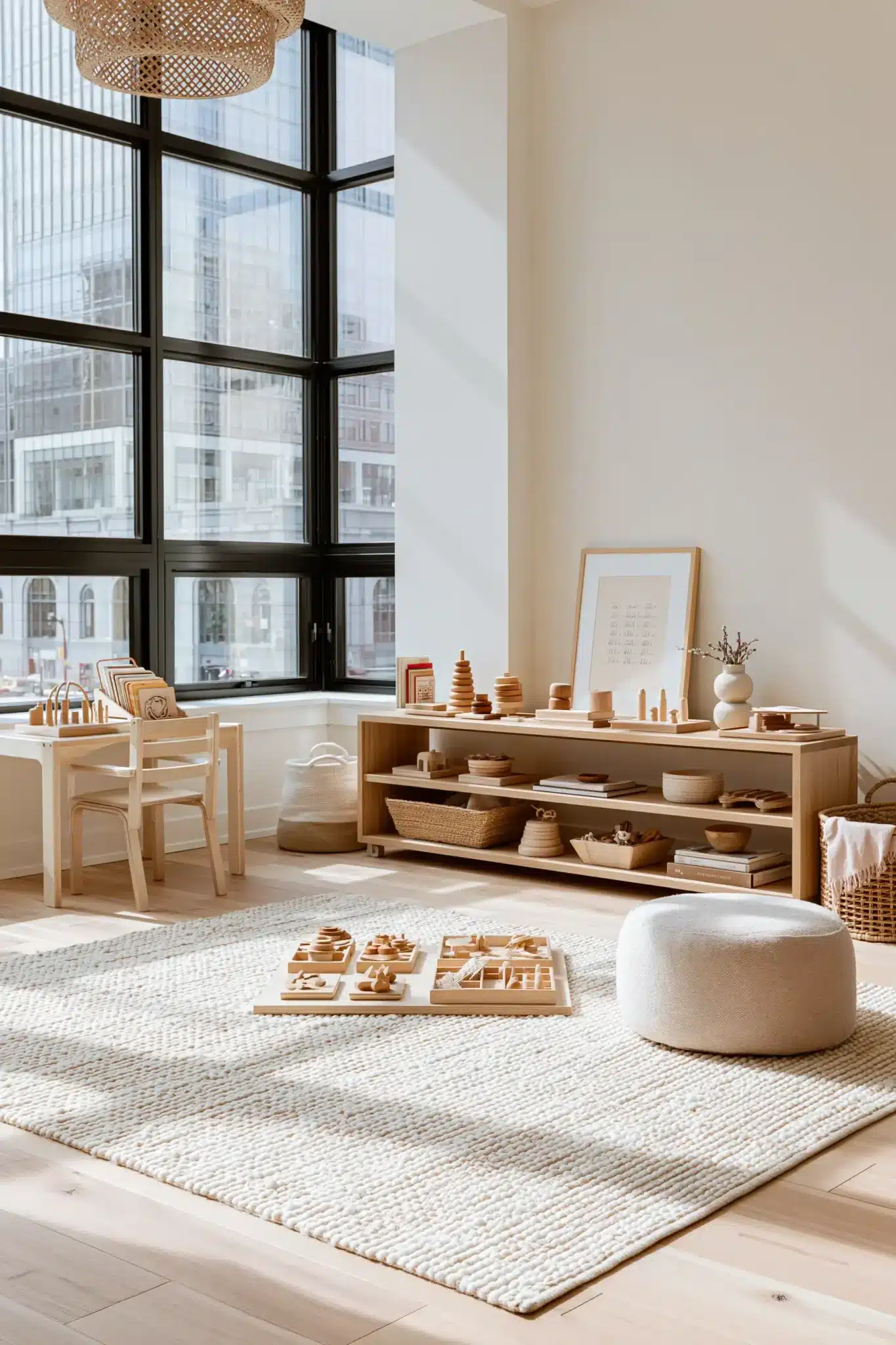 29 Montessori Playroom Ideas That Let Kids Actually Use the Room montessori playroom