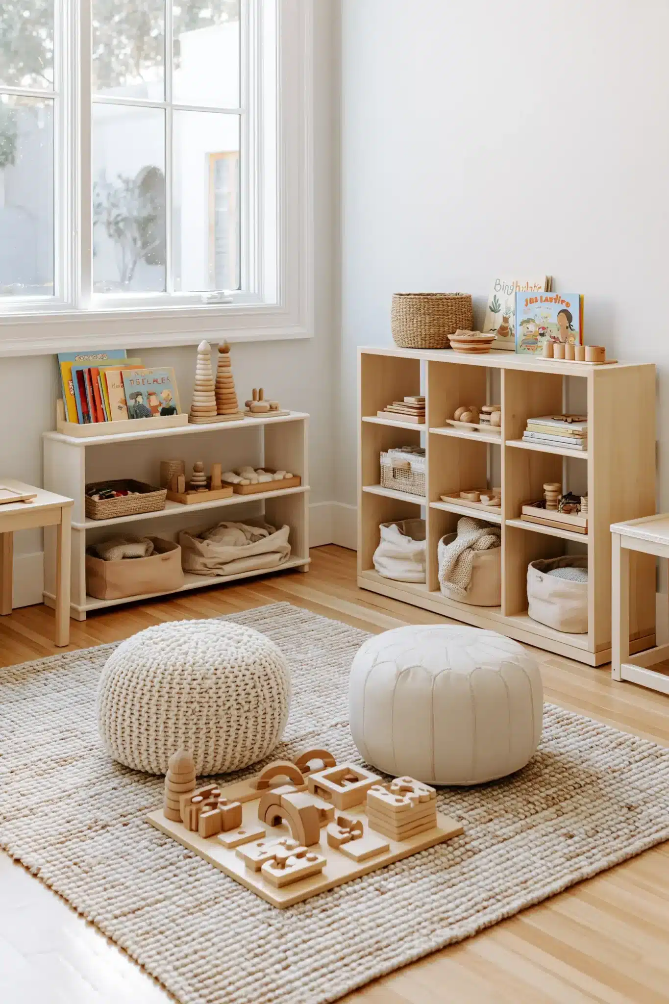29 Montessori Playroom Ideas That Let Kids Actually Use the Room montessori playroom